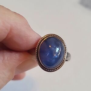 Tanzanite and Sterling Silver Ring! New